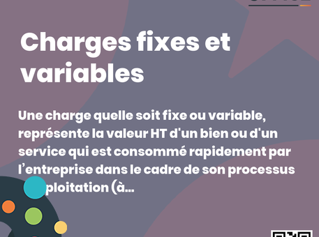 Definition Charges fixes et variables 