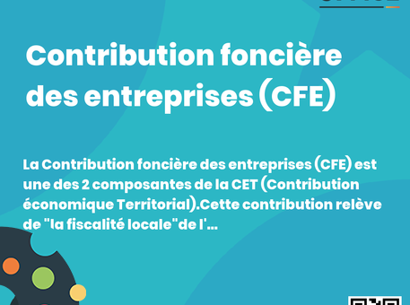 Definition Contribution foncière des entreprises (CFE) 