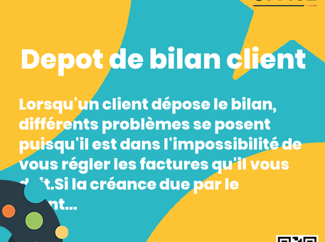 Definition Depot de bilan client 
