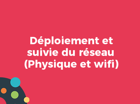 Déploiement et suivie du réseau (Physique et wifi)