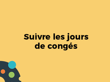 Suivre les jours de congés