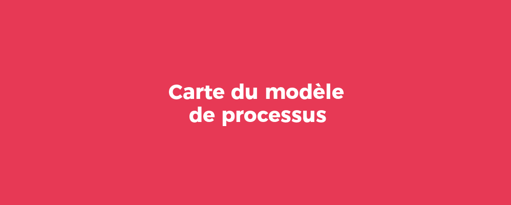 Carte du modèle de processus