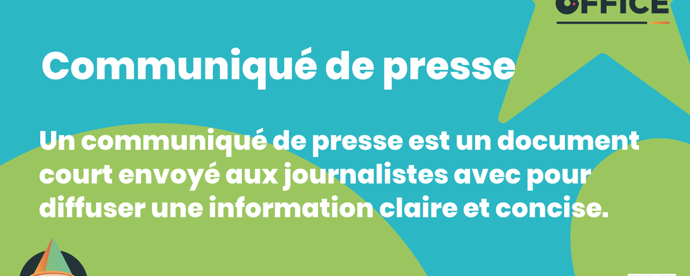 Definition Communiqué de presse 