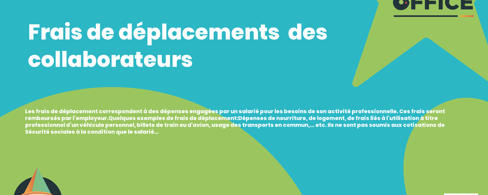 Definition Frais de déplacements  des collaborateurs 